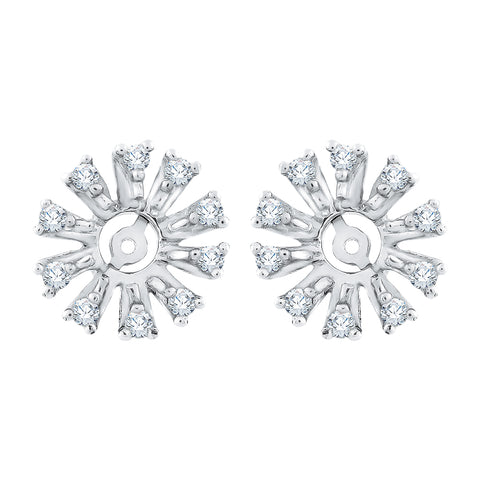 KATARINA Diamond Earring Jackets (1/5 cttw)