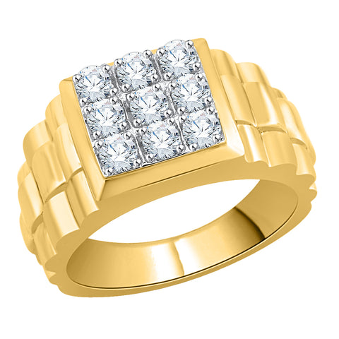 KATARINA Men's Diamond Wedding Anniversary Ring (1/2 cttw)