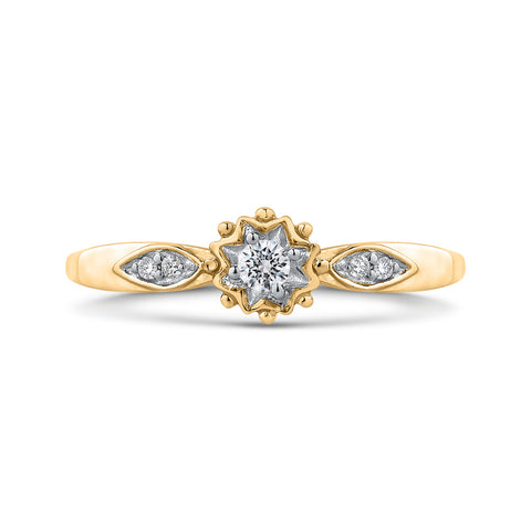 KATARINA Diamond Promise Ring (1/10 cttw)