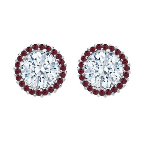 KATARINA 5/8 cttw Natural Gemstones Earring Jackets