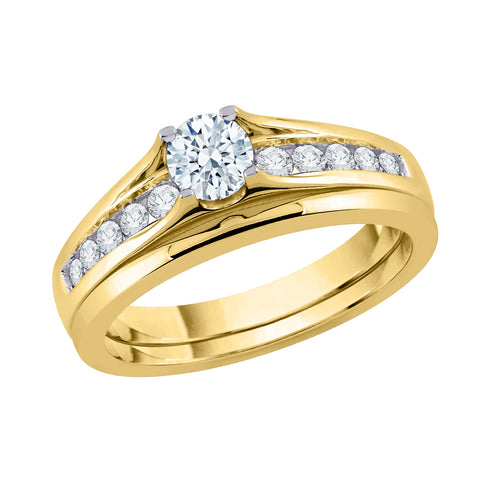 KATARINA Diamond Bridal Set (1/2 cttw, J-K, SI2-I1)