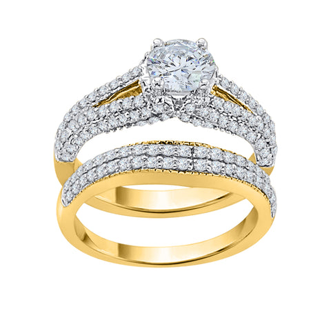 KATARINA Diamond Bridal Set (1 1/2 cttw, J-K, SI2-I1)