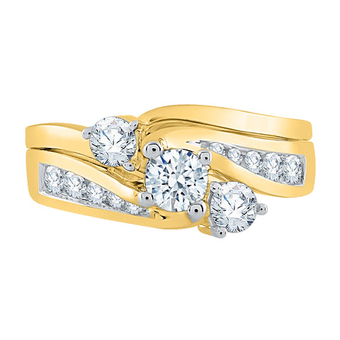 KATARINA Diamond Bridal Set (1/2 cttw, J-K, SI2-I1)