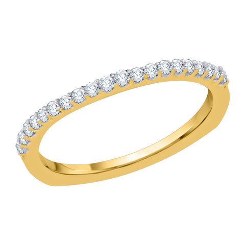KATARINA 1/5 cttw Diamond Euro Style Anniversary Ring