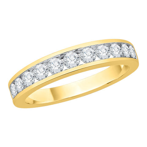 KATARINA Channel Set Diamond Anniversary Ring (3/4 cttw)