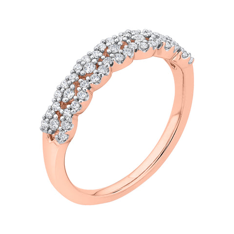 KATARINA Diamond Cluster Anniversary Ring (1/3 cttw, J-K, SI2-I1)