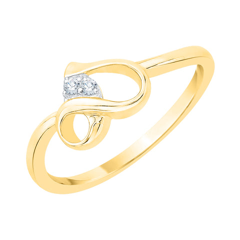KATARINA Diamond Accent Infinity Heart Ring (J-K, SI2-I1)