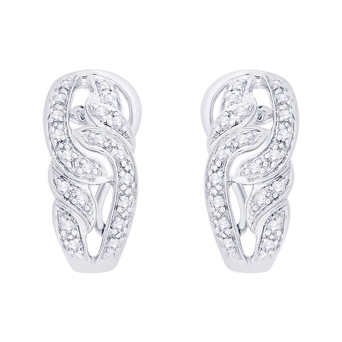KATARINA 1/4 cttw Prong Set Diamond Fashion Earrings