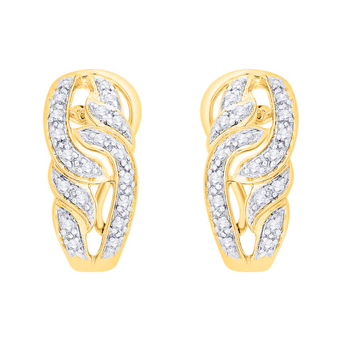 KATARINA 1/4 cttw Prong Set Diamond Fashion Earrings