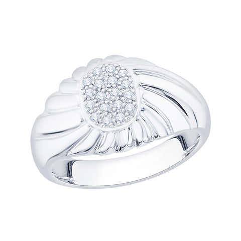 KATARINA Diamond Fashion Men's Ring (1/5 cttw)