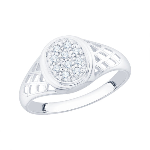KATARINA Diamond Fashion Men's Ring (1/6 cttw)