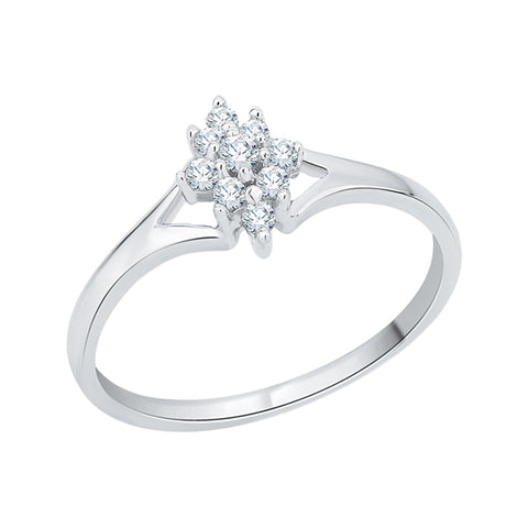 KATARINA 1/10 cttw Diamond Cluster Fashion Ring