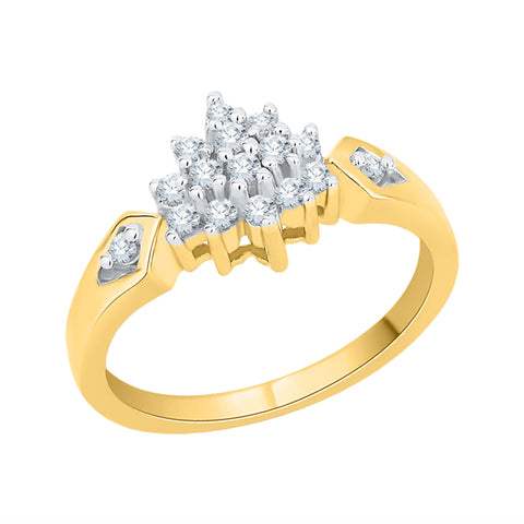 KATARINA 1/6 cttw Diamond Cluster Fashion Ring