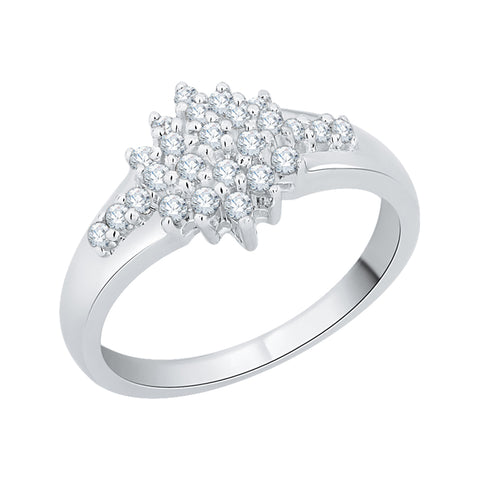 KATARINA 1/4 cttw Diamond Cluster Fashion Ring