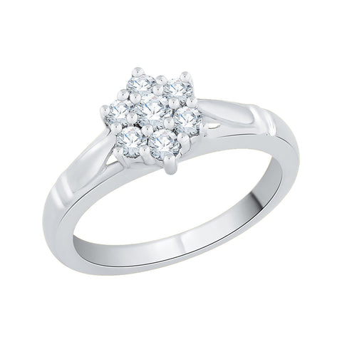 KATARINA 1/3 cttw Prong Set Diamond Engagement Ring