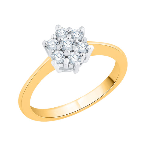 KATARINA 1/3 cttw Prong Set Diamond Promise Ring