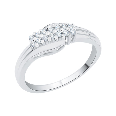 KATARINA 1/6 cttw Diamond Cluster Fashion Ring
