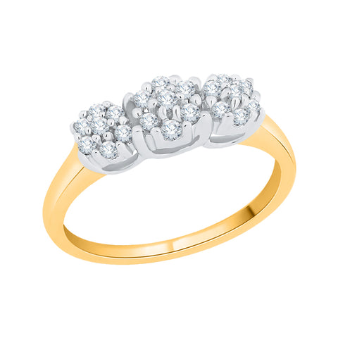 KATARINA 1/4 cttw Prong Set Diamond Anniversary Ring