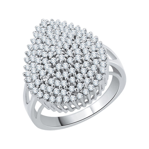 KATARINA 1 cttw Diamond Cluster Fashion Ring