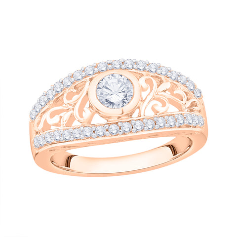 KATARINA Diamond Engagement Ring (3/4 cttw)