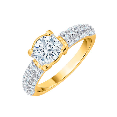 KATARINA 1 1/2 cttw Diamond Engagement Ring