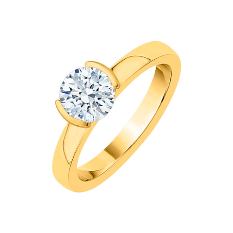 KATARINA 1 cttw Diamond Solitaire Ring