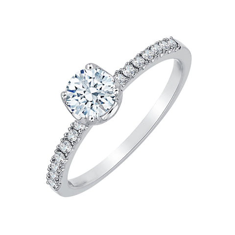 KATARINA 1 1/4 cttw Diamond Engagement Ring