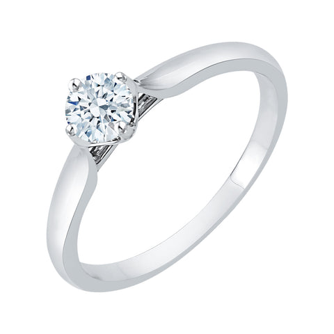 KATARINA Diamond Solitaire Engagement Ring (1/4 cttw)