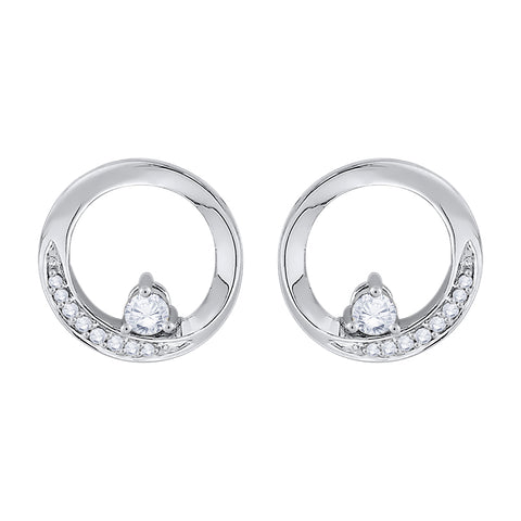 KATARINA 1/4 cttw Diamond Fashion Earrings