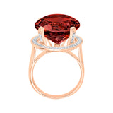 14K Rose Gold~Garnet, 10K Rose Gold~Garnet
