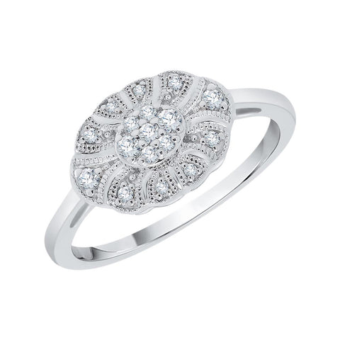 KATARINA 1/6 cttw Prong Set Diamond Fashion Ring