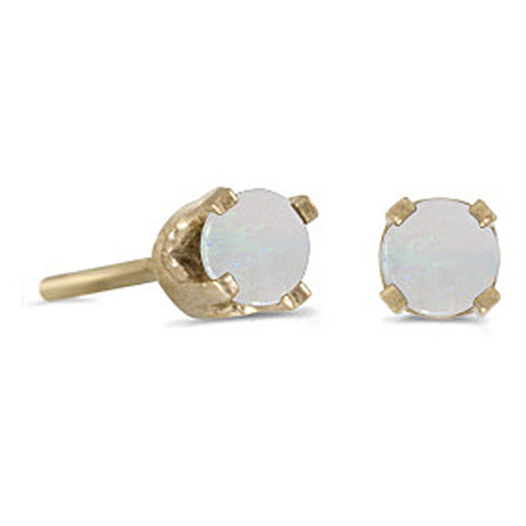 KATARINA Prong Set 3 MM Opal Earring Studs