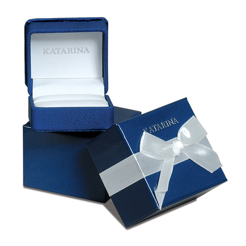 KATARINA Black and White Diamond Fashion Ring (1/3 cttw JK, I1/I2)